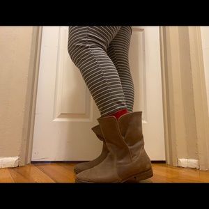 Michael Shannon Leather Bootie, 9, Taupe